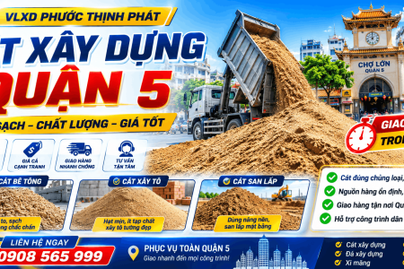 Cát Xây Dựng Quận 5