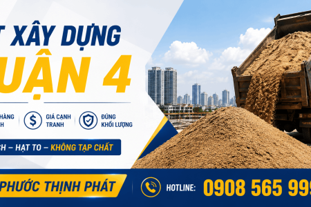 Báo Giá Cát Xây Dựng Quận 4 Mới Nhất