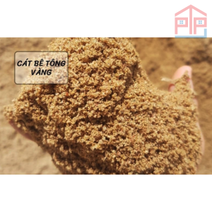 Cát bê tông vàng