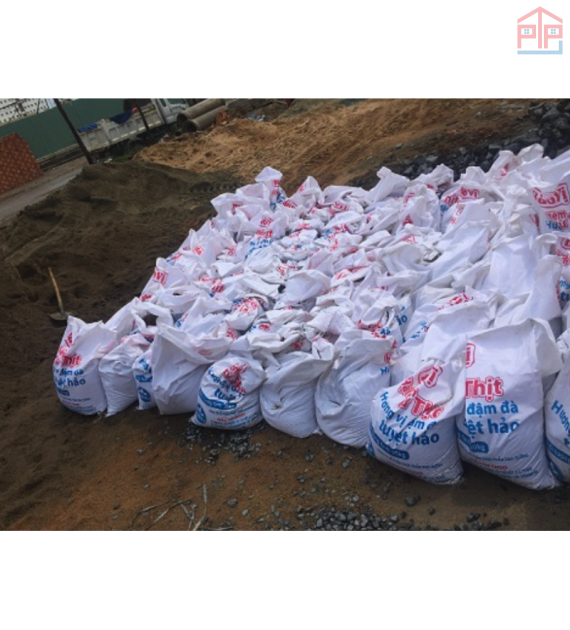 Cát đóng bao tiện lợi